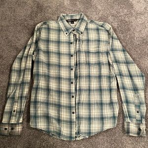Eastern Mountain Sports Green Flannel